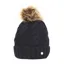 Hy Equestrian Melrose Cable Knit Bobble Hat - Navy